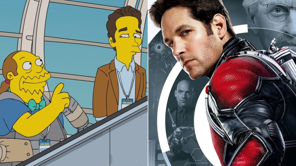 Paul "Ant-Man" Rudd v Simpsonových